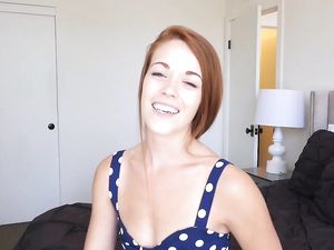 Redheaded Teen Is Ready For Balls Deep POV Sex