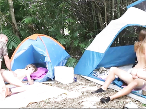 Fucking Teen Camping Hotties Out In The Woods