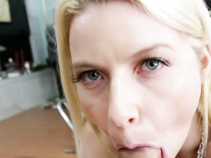 Good Head From A Blonde Pornstar In Glorious POV